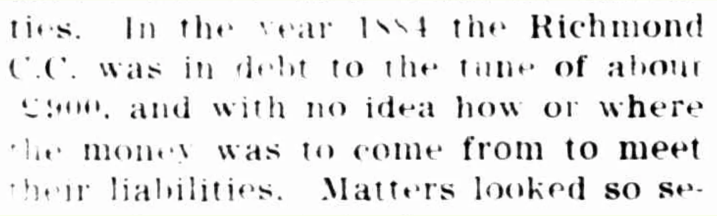 The microfilm scan of James Charles’ letter to the Richmond Guardian. Trove’s OCR transcript also reads it at 900 pounds